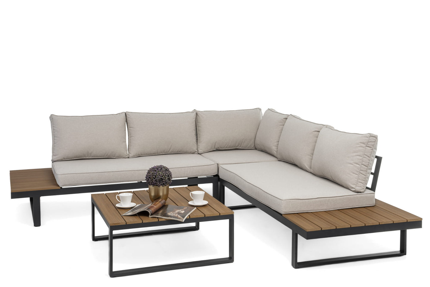 Male Graphit-Beige | Lounge Set