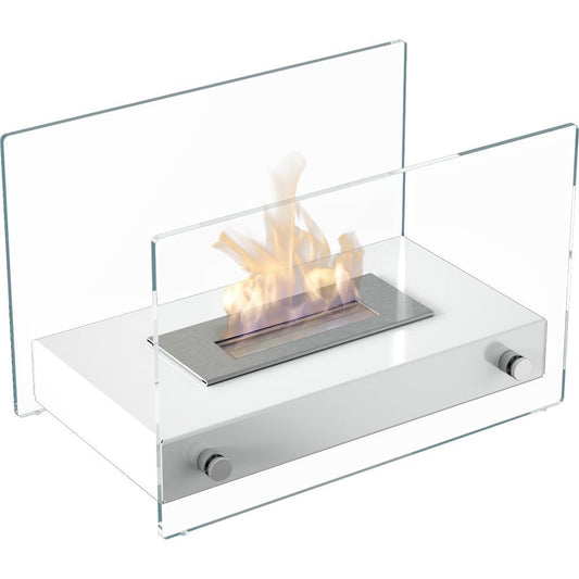 Tischkamin Bioethanol Hotel Mini weiß TÜV