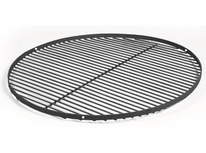 Schwenkgrill 200 cm - Doppelrost aus Edelstahl 80 cm + 40 cm